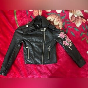 Girl Black Jacket